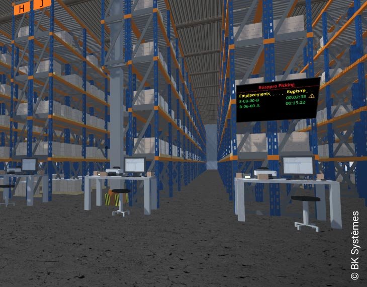 BK Systèmes WMS APS gestion stock logistique supply chain entrepôt informatique logiciel