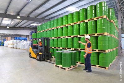 BK Systèmes WMS APS logiciel gestion stock entrepôt supply chain logistique