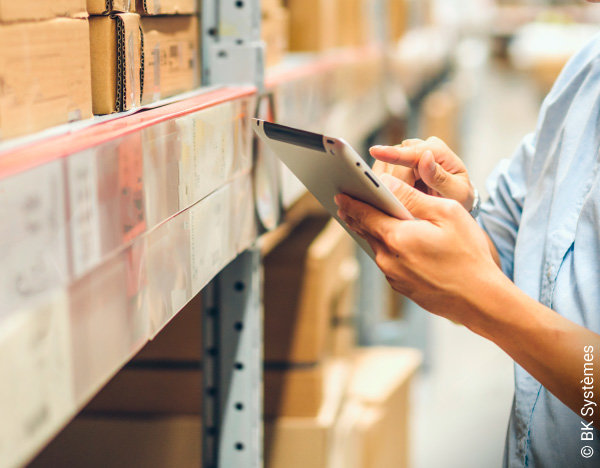 BK Systèmes WMS APS logiciel gestion stock supply chain entrepôt