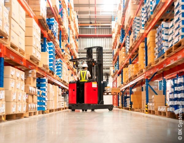 BK Systèmes WMS APS logiciel gestion stock supply chain entrepôt