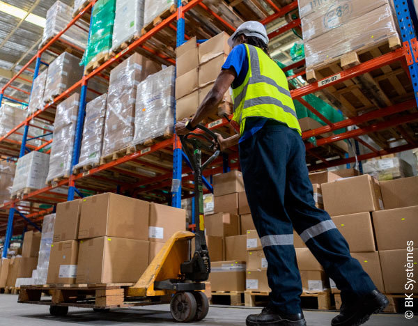 BK Systèmes WMS APS logiciel gestion stock supply chain entrepôt
