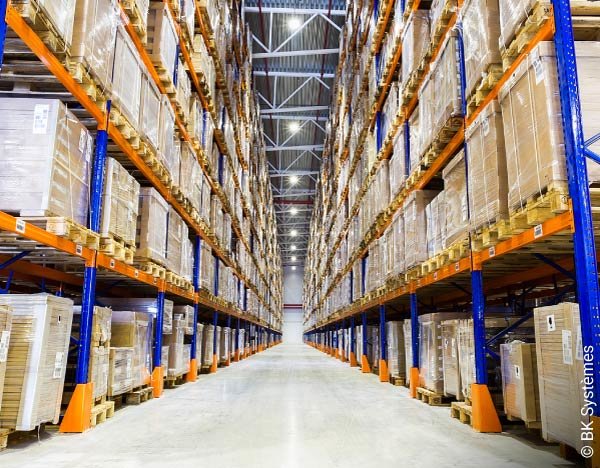 BK Systèmes WMS APS logiciel gestion stock supply chain entrepôt