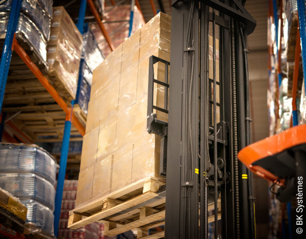 BK Systèmes WMS APS logiciel gestion stock logistique entrepôt supply chain