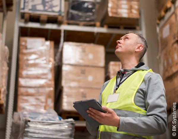 BK Systèmes WMS APS logiciel gestion stock logistique entrepôt supply chain