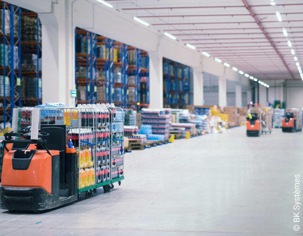 BK Systèmes WMS APS logiciel gestion stock logistique entrepôt supply chain