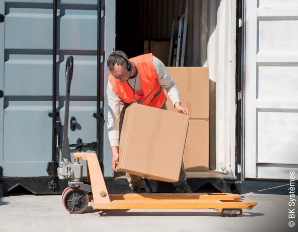 BK Systèmes WMS APS logiciel gestion logistique stock approvisionnement supply chain entrepôt