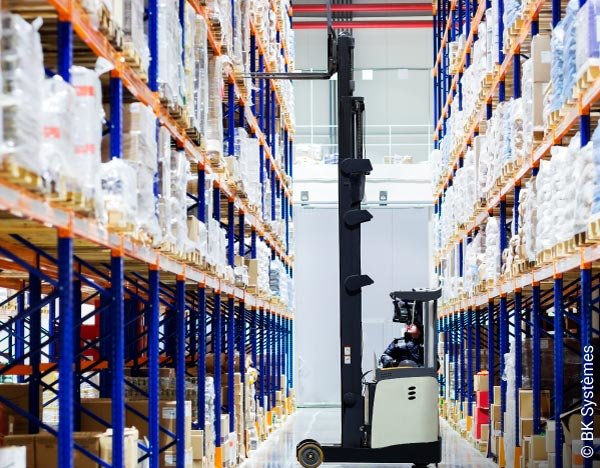 BK Systèmes WMS APS logiciel gestion logistique stock approvisionnement supply chain entrepôt