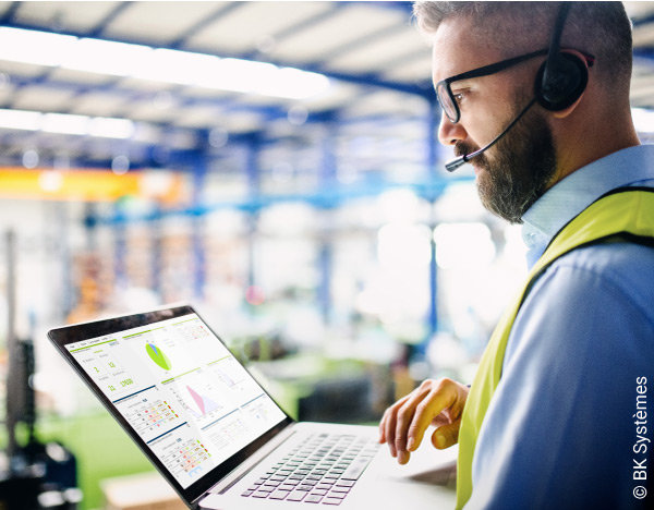 BK Systèmes WMS APS logiciel supply chain gestion logistique stock entrepôt