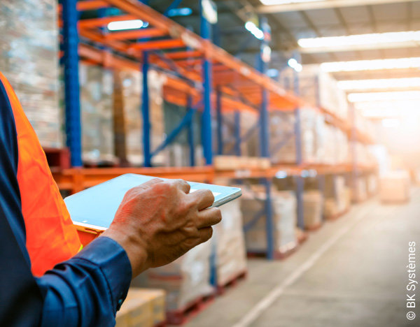 BK Systèmes WMS APS logiciel gestion stock supply chain entrepôt logistique