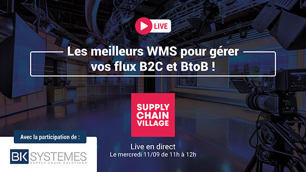 BK Systèmes WMS APS logiciel supply chain gestion stocks entrepôt approvisionnements