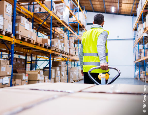 BK Systèmes WMS APS logiciel logistique gestion stock entrepot supply chain