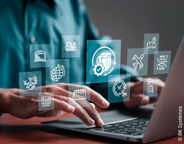 BK Systèmes WMS APS logiciel informatique gestion stock approvisionnement supply chain logistique