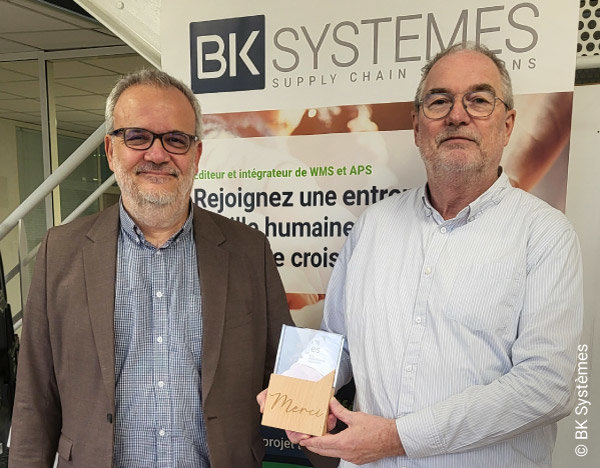 BK Systèmes WMS APS logiciel gestion stock entrepôt logistique supply chain